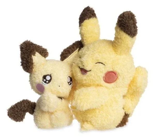 Pokemon Pokémon Center Pichu & Pikachu Pokémon Sweet Support Plush