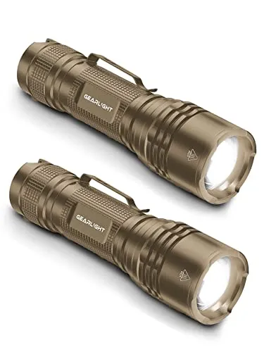 GearLight TAC LED Flashlight Pack