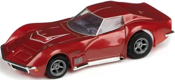 AFX 1970 Corvette LT1 Red Metallic - HO Slot Car (22038)