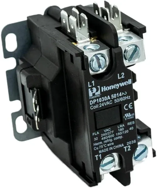 HONEYWELL 2083 *** Obsolete *** 1 Pole 24v-30a Contactor-trad<wbr/>elin Replaced By Dp