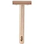 OUI the People Women's Safety Razor - Closer Shave, 100% Recyclable Stainless Steel - Rose Gold