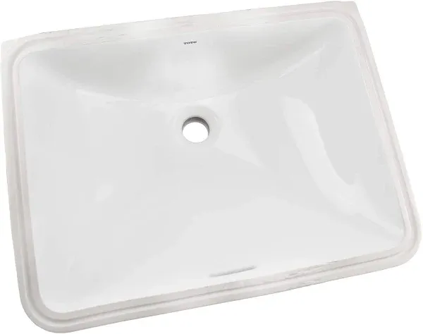 TOTO LT1535G 19-11/16&#034; Rectangular Vitreous China Undermount - Cotton