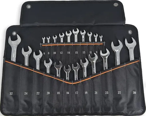 WELKINLAND 22-Pockets Wrench Roll