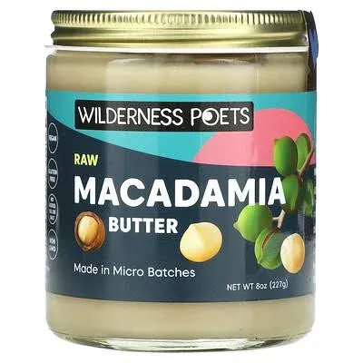 Wilderness Poets Raw Macadamia Butter