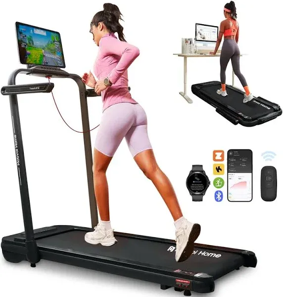 Mobvoi Home Treadmill SE 3 in 1 Folding Treadmill Walking Pad 2.5 Compact Por