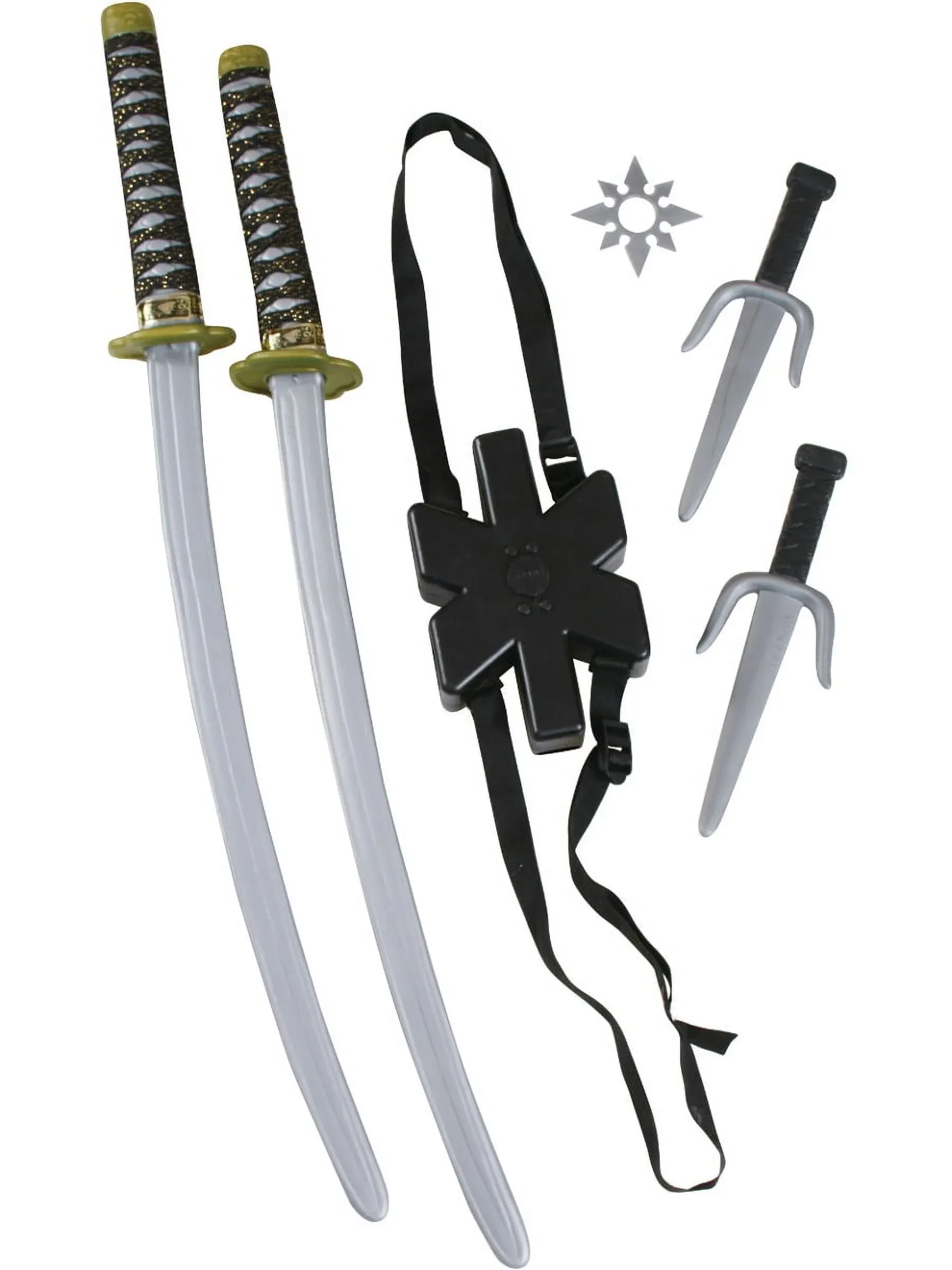 Fun World Ninja Double Sword Set