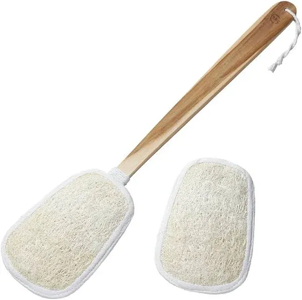 FAAY 17 Inch Natural Exfoliating Loo Fah Back Scrubber