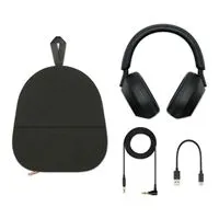 Sony WH-1000XM5 Active Noise Canceling Wireless Bluetooth Over-Ear Headphones - Black