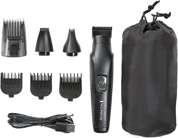 Remington All-in-One Groomer 10 Pcs. Grooming Kit with 16 Length and Style Setti