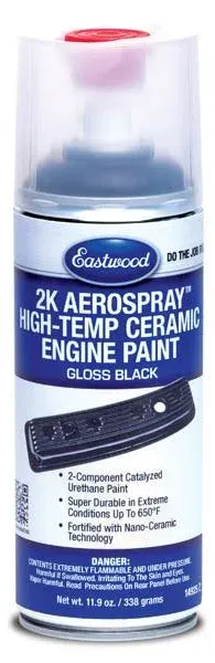 Eastwood Ceramic Engine Paint Universal Gloss Black Quart