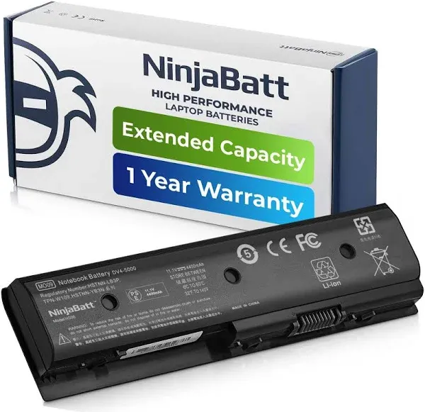 NinjaBatt Laptop Battery for HP