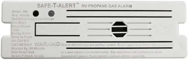 Safe-T-Alert 30-441-P-WT White Surface Mount Propane Gas Alarm