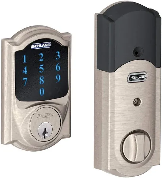 Schlage Connect Camelot Touchscreen Electronic Deadbolt Lock