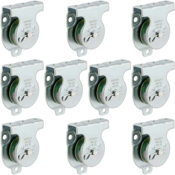 MANCHAP 10 Pack 1-1/2 inch Ceiling Mount Single Pulley