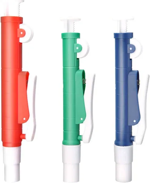 ONiLAB Pipette Pump Set of 3 Lab Pipettes