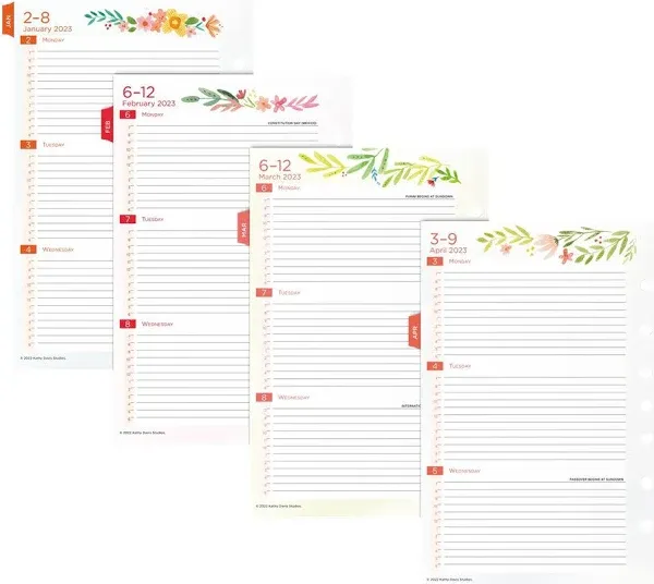 AT-A-GLANCE My Week Weekly & Monthly Planner Refill