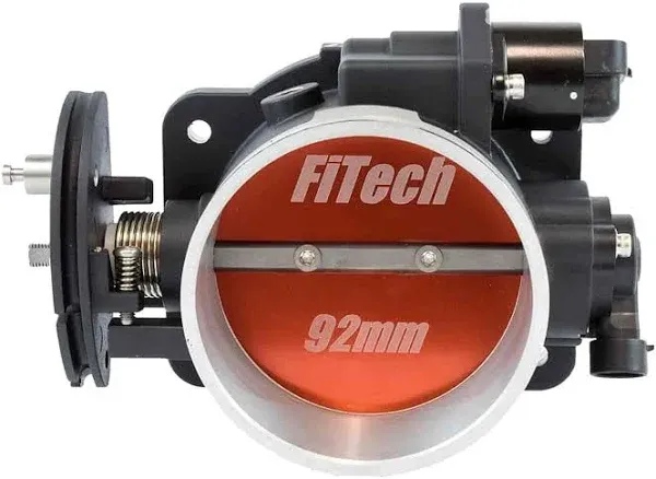 Fitech Fuel Injection 70061 Throttle Body Ultimate Ls 92Mm W/Sensors Throttle Bo