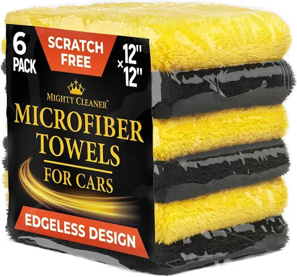 Mighty Cleaner Premium Microfiber Towels for Cars