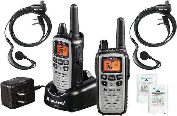 Midland X-Talker LXT600VP4 FRS 2-Way Radio With Headset NIB