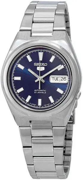 Seiko Series 5 Men's Automatic Date-Day Blue Dial Watch SNKC51J1