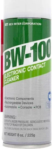 B&W International BW-100 Electronic Contact Cleaner 8oz