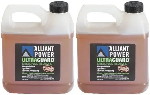 Alliant Power ULTRAGUARD Diesel Fuel Treatment - 2 Pack of 64 oz Jugs # AP0503