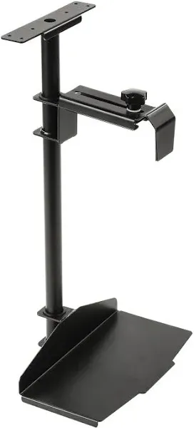 EUREKA ERGONOMIC CPU Holder Under Desk Mount, Computer Tower Holder 360° Swivel Height & Width Adjustable, Holds up to 44 lbs, Fits Most Computer Tower, Black