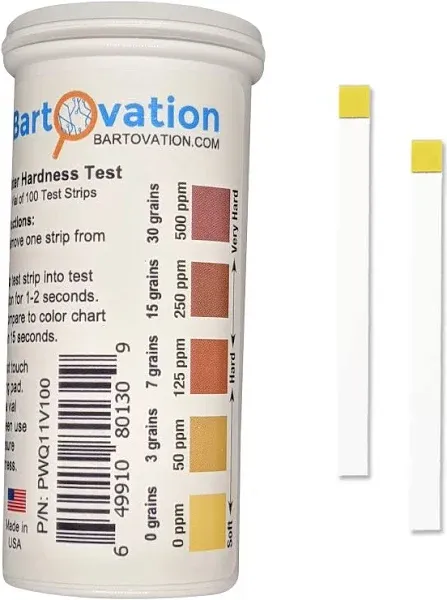 USA Made Total Water Hardness Test Strips