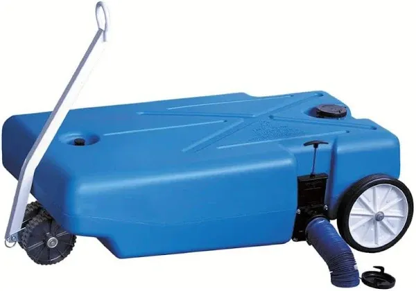 Barker 25 Gallon 4-Wheeler Tote Along RV Waste Tank