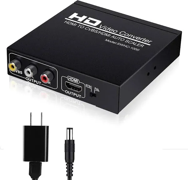 Newcare HDMI to RCA Adapter Converter