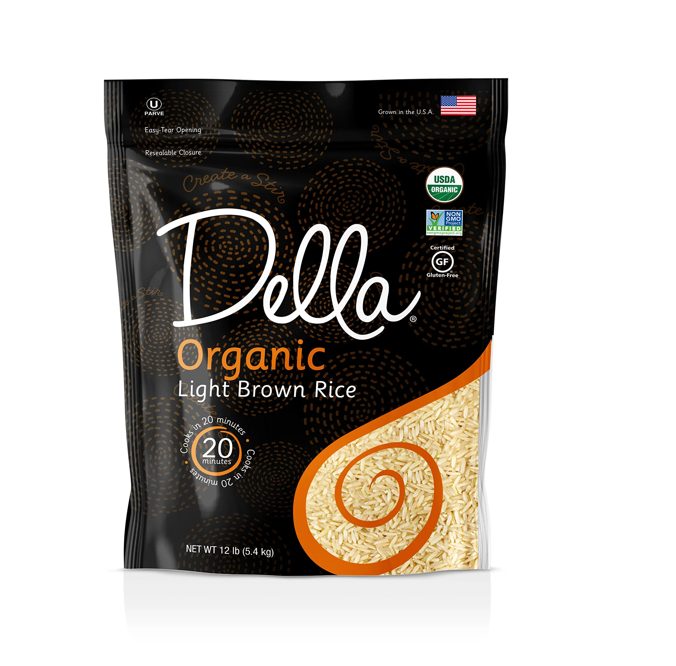 Della Organic Long Grain Brown Rice