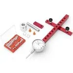 A-LINE-IT BASIC Table Saw Alignment Calibration Tool with Precision Dial Indicator for Table Saw Alignment and Workshop Machinery Precision Alignment and Adjustment