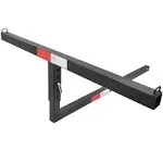 Adjustable 2&#034; Universal Truck Bed Hitch Extender for Ladder, Rack, Canoe, Kayak