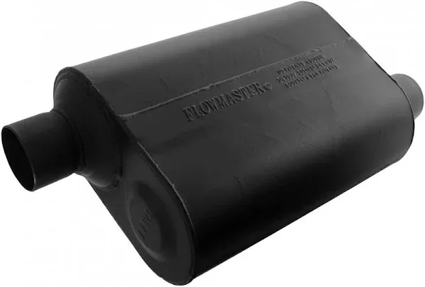 Flowmaster 952548 Super 40 Muffler 2.50 Offset In / 2.50 Offset Out Aggressive