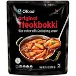 Original Tteokbokki - Korean Rice Cakes with & Gochujang Sauce, 9.1oz