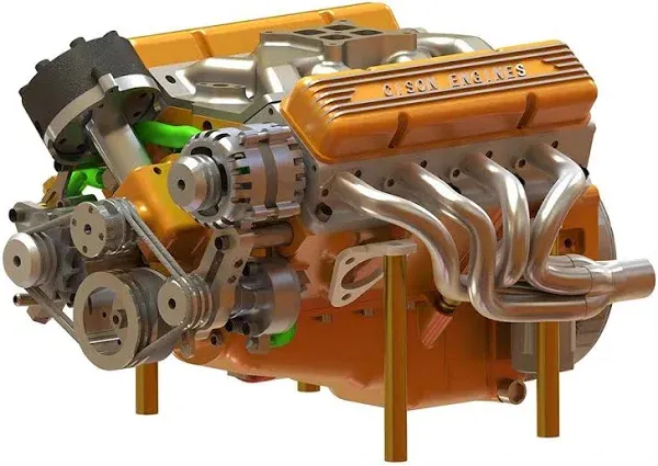 CISON V8 Engine Model Kit