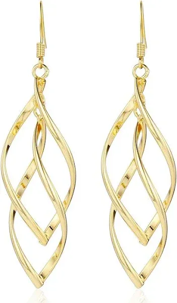 18K Gold Plated Hypoallergenic Gold Earrings