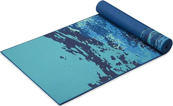 Gaiam 6mm Premium Reversible Yoga Mat