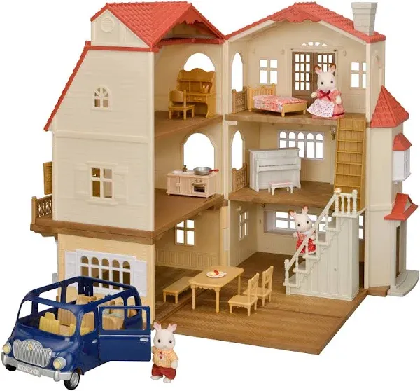 Calico Critters - Red Roof Grand Mansion Gift Set