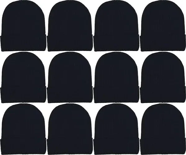 Winterlace 12 Pack Winter Beanie Hats