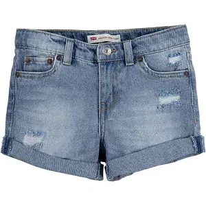 Levi's Girls' Girlfriend Denim Shorty Shorts