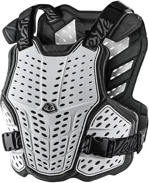 Troy Lee Designs Rockfight Chest Protector Solid White Medium/Large