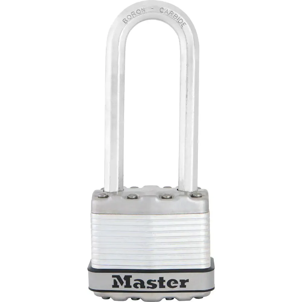 Master Lock Magnum 1-3/4 in. Laminated Steel Padlock with 2-1/2 in. Shackle