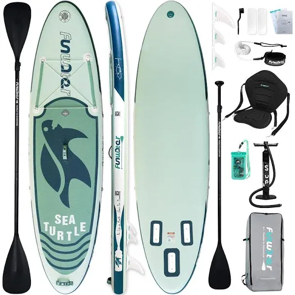 FunWater Inflatable Paddle Boards Ultra-Light Stand Up Paddleboard with Diffe...