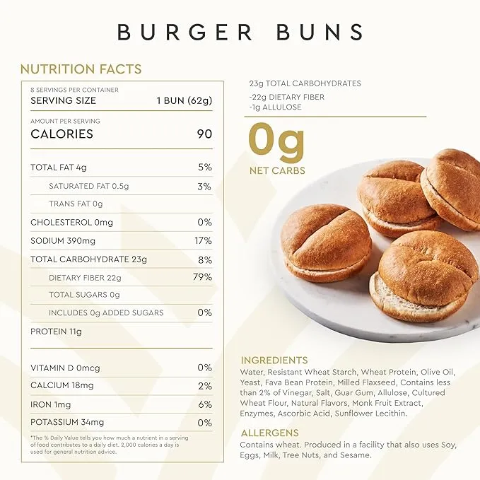 Hero Classic Hamburger Buns