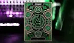 Theory11 Avengers Playing Cards - Green