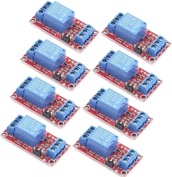 5v Relay Module 1 Channel Relay Board for Raspberry Pi with Opto-Isolated Hig...