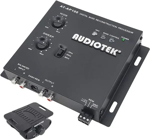 Audiotek AT-AP100 Car Audio Digital Bass Processor