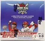 MLB Topps 2022 Series 1 Baseball Trading Card RETAIL Box [24 Packs]