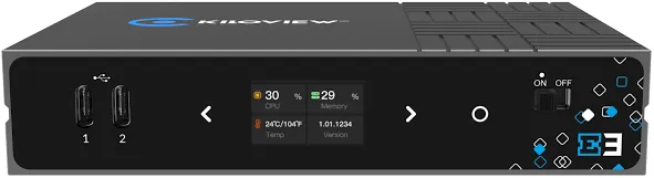 Kiloview E3 Dual-Channel 4K HDMI & 3G-SDI HEVC Video Encoder